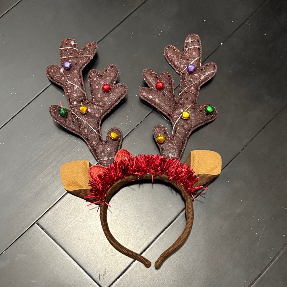 Reindeer Antler Headband!